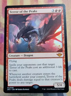 Terror of the Peaks MTG Outlaws of Thunder Junction (OTJ) (NM) - Image 1