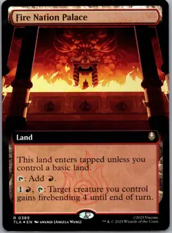 Fire Nation Palace (Extended Art) Avatar: The Last Airbender Foil - Image 1