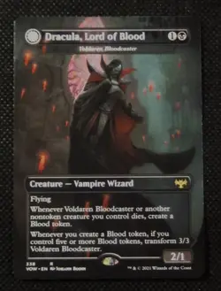 MTG DRACULA Lord of Blood Crimson Vow Vampire Series - Image 1
