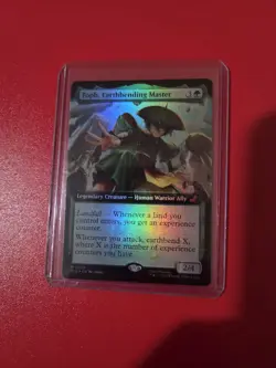 Toph Earthbending Master - Foil Extended Art NM Mythic MTG TLA TLE Avatar - Image 1