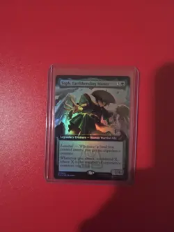 Toph Earthbending Master - Foil Extended Art NM Mythic MTG TLA TLE Avatar - Image 2