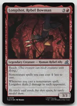 Longshot, Rebel Bowman U Foil Avatar: The Last Airbender: Eternal-Legal 120 NM - Image 1