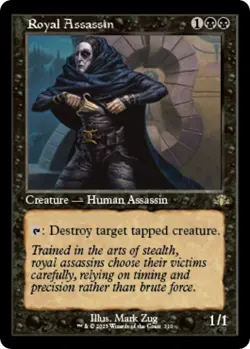 Royal Assassin (Retro Frame) Dominaria Remastered NM MTG Non-Foil - Image 1