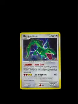 Rayquaza 14/146 Legends Awakened Holo Rare Pokemon Card 2008 LP - Image 4