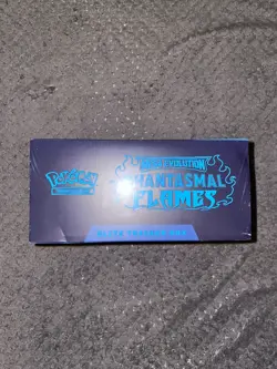 Pokemon TCG Mega Evolution Phantasmal Flames ETB sealed * Damaged Check Photos * - Image 5