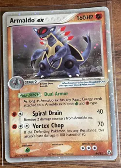 Armaldo ex 84/92 (Holo) - Legend Maker set Holo - Pokemon Card TCG - Image 4