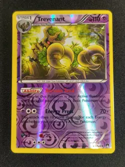 Pokemon Trevenant 65/122 Reverse Holo XY Breakpoint NM - Image 1