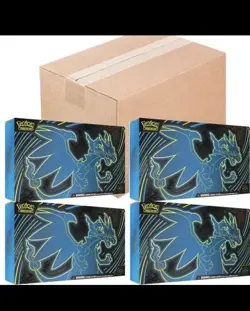 Pokemon Mega Charizard X ex Ultra-Premium Collection 4 Box Case New SEALED - Image 2