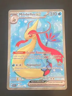 CARTE POKEMON MILOBELLUS EX 217/191 FR ULTRA RARE ETINCELLES DEFERLANTES - NM/M - Image 1