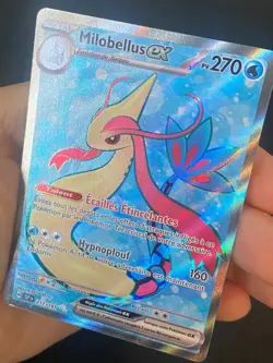 CARTE POKEMON MILOBELLUS EX 217/191 FR ULTRA RARE ETINCELLES DEFERLANTES - NM/M - Image 2
