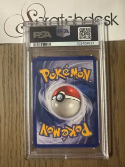 PSA 8 - Pokemon ONIX 98/147 - AQUAPOLIS eReader - Reverse HOLO - Image 2