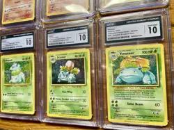 RARE! CGC PSA 9 10 MINT Charizard Blastoise Venusaur Classic Set - Pokemon Holo - Image 4