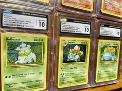 RARE! CGC PSA 9 10 MINT Charizard Blastoise Venusaur Classic Set - Pokemon Holo - Image 5