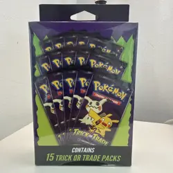 Pokemon Trick or Trade Box With 15 Booster Packs - Image 1