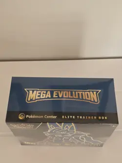 SEALED Pokemon Mega Evolution Lucario POKEMON CENTER ETB Elite Trainer Box - Image 5