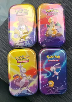 2025 Pokemon Mini Tin Sealed Lot Of 4 - Image 1
