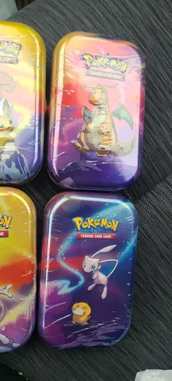 2025 Pokemon Mini Tin Sealed Lot Of 4 - Image 3