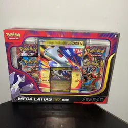 Pokemon TCG: Mega Evolution : Mega Latias ex Collection Box New Sealed - Image 1