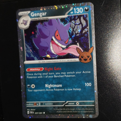 Pokemon TCG Gengar Cosmos Trick or Trade 2024 136/197 - Image 1