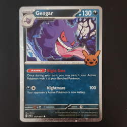 Pokemon TCG Gengar Cosmos Trick or Trade 2024 136/197 - Image 2