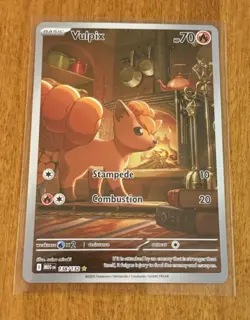 Vulpix 138/132 Special Illustration Rare Holo Mega Evolutions English Pokemon - Image 1
