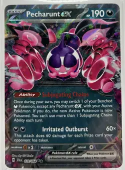 Pokemon TCG - Pecharunt ex Shrouded Fable Holo - 039/064 - M/NM - Image 1