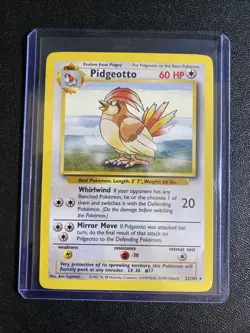 Pidgeotto Rare - 22/102 - Base Set Pokemon 1999 - Image 3