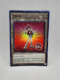 Yu-Gi-Oh! Token Yuma TKN5-EN014 Rage of the Abyss Unlimited Super Rare Mint Card - Image 1