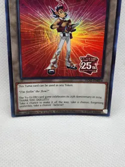 Yu-Gi-Oh! Token Yuma TKN5-EN014 Rage of the Abyss Unlimited Super Rare Mint Card - Image 3