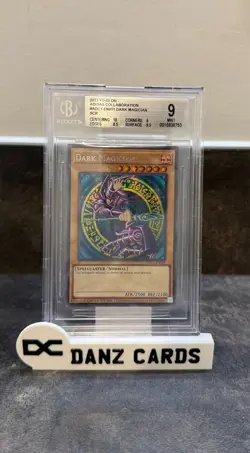 2023 YuGiOh - Dark Magician ADC1-EN001 Adidas Becketts 9 Mint - Image 1