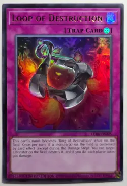 Yugioh Loop of Destruction LC06-EN005 Ultra Rare Limited Edition - Image 1