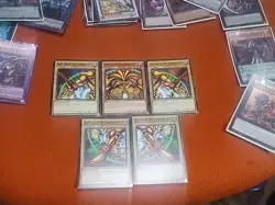 NM/M 1st Edition Secret Rare LCYW Exodia 5 Piece Set Yugioh Yugi’s World - Image 2