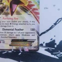 Ho-Oh EX 92/122 XY-BREAKpoint Full Art Holo English Pokemon Card - Image 4