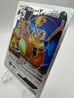 Charizard V - Silver Foil Pokemon FAN ART Card - Image 3