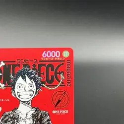 Monkey D Luffy ST21-014 Weekly Shonen Jump 2025 Promo ONE PIECE Card Japanese NM - Image 3