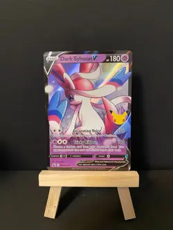 Dark Sylveon V SWSH134 SWSH: Sword & Shield Promo Cards Holo NM - Image 1