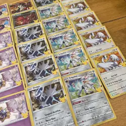 Pokemon TCG 25th Anniversary Celebrations 41x CARD Holo Bundle - Image 5