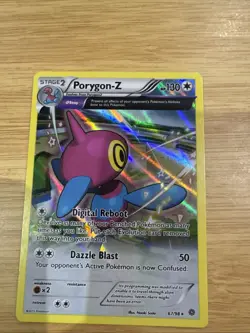 Porygon-Z 67/98 NM/MINT Pokemon Cards Vintage Holo Rare Full Art Holo - Image 1