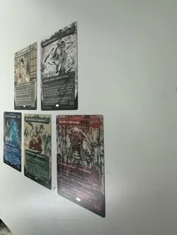 Kamigawa Ink Magic the Gathering Secret Lair 5 Card Lot Reki Heartless Kami - Image 3