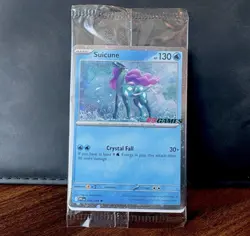 Suicune Cosmo Holo Eb Games Stamped Promo Pokemon Phantasmal Flames *SEALED* - Image 1