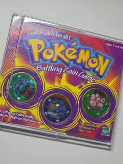 1999 Vintage Hasbro Pokemon Battling Coin Game Venusaur Golduck Exeggcute - Image 2