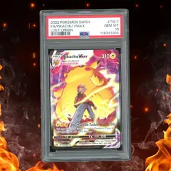 Pokemon Lost Origin PIKACHU VMAX TG17/TG30 PSA 10 - Image 1