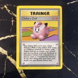 Clefairy Doll - 70/102 - Pokemon Base Set Unlimited Rare Card WOTC LP - Image 1