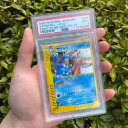 PSA 9 2002 Pokemon Japanese The Town On No Map 26 Azumarill Holo 1st Edition - Image 1