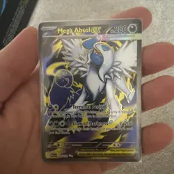 Pokemon TCG Mega Absol Ex 161/132 Mega Evolution Full Art Near Mint - Image 1