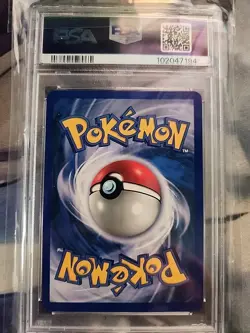 2000 Pokemon TCG Gym Heroes 1st Edition LT. Sarge Pikachu PSA 8 - Image 2