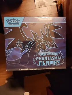 Pokemon Mega Evolution Phantasmal Flames Elite Trainer Box - Image 1