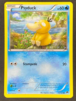 Pokemon Psyduck 16/122 BKP BREAKpoint LP/NM - Image 1