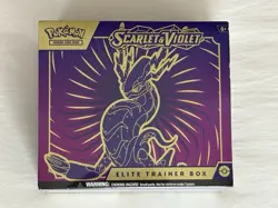 Pokemon Scarlet & Violet | Elite Trainer Box Miraidon | 2023| Factory Sealed - Image 1