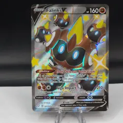 Falinks V SV115/SV122 Shining Fates Shiny Vault Holo Ultra Rare Pokemon TCG NM 7 - Image 1